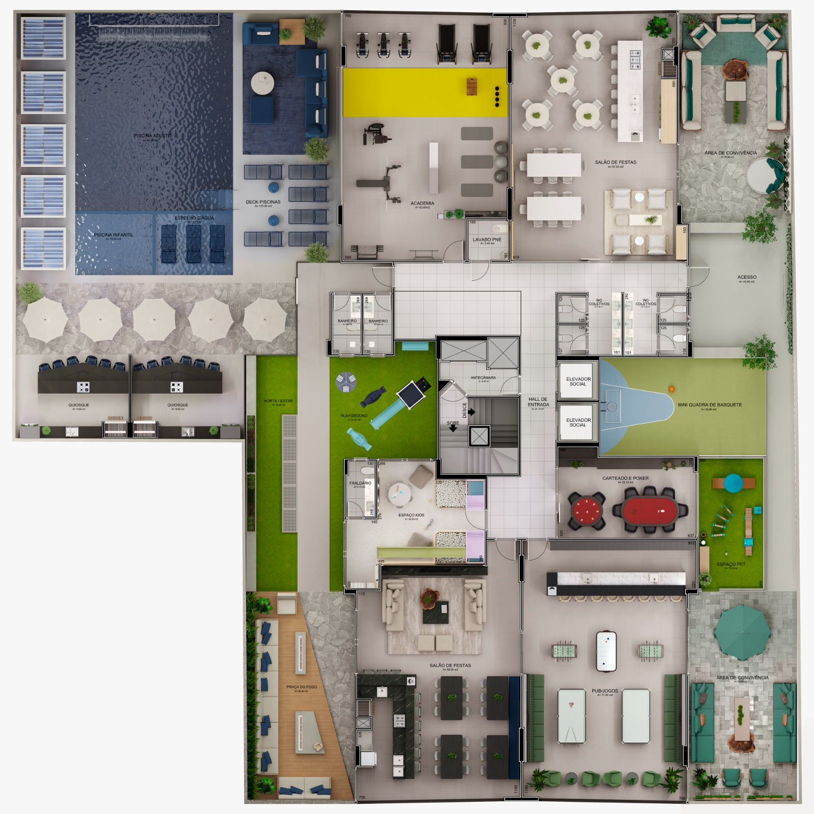 Planta 2 de Residencial Belize