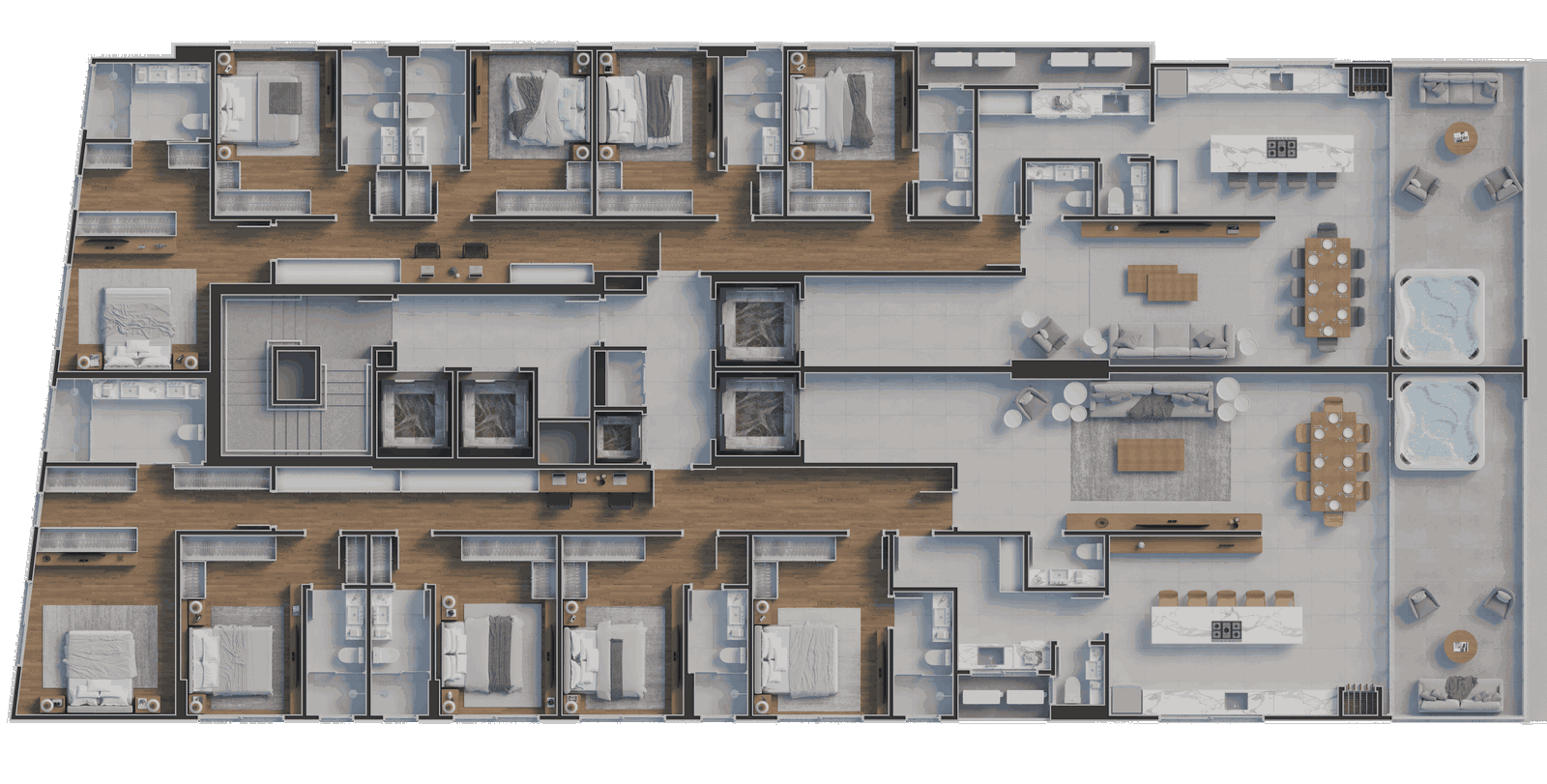 Planta 12 de Grand Luxury CNA