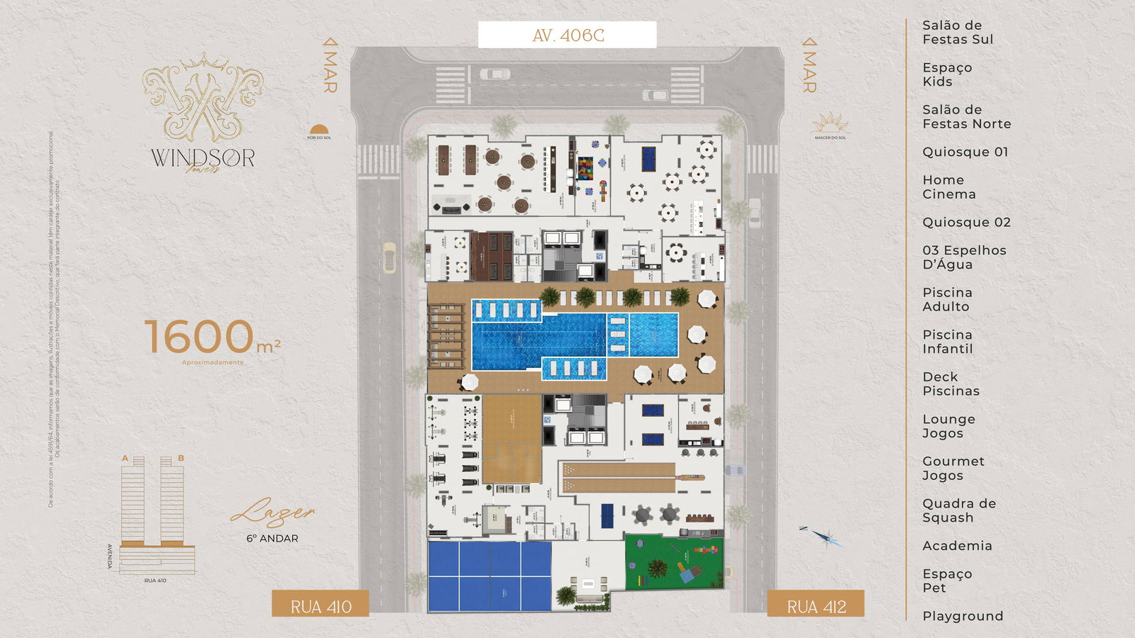 Planta 2 de Windsor Towers