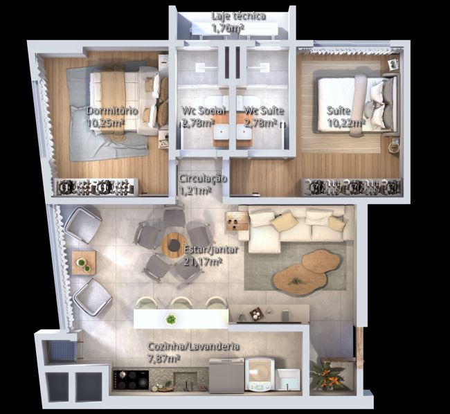 Planta 7 de Beyond Beach