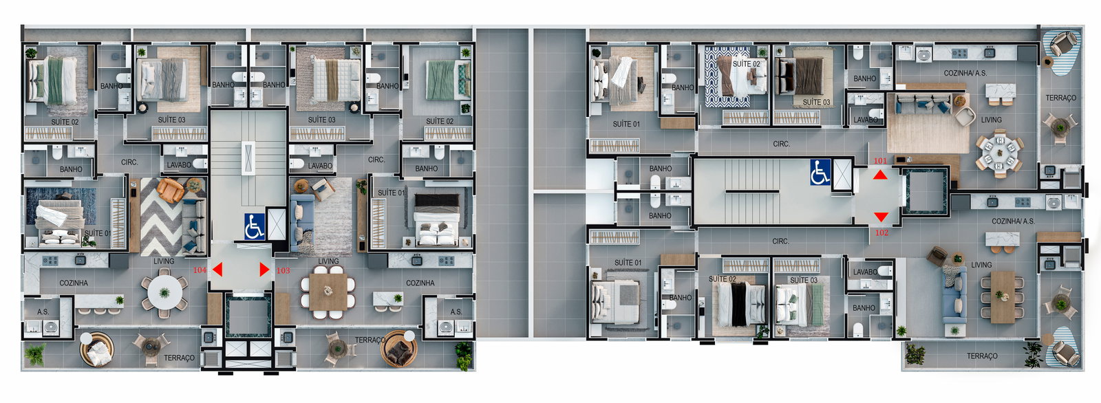 Planta 3 de Volo Ocean