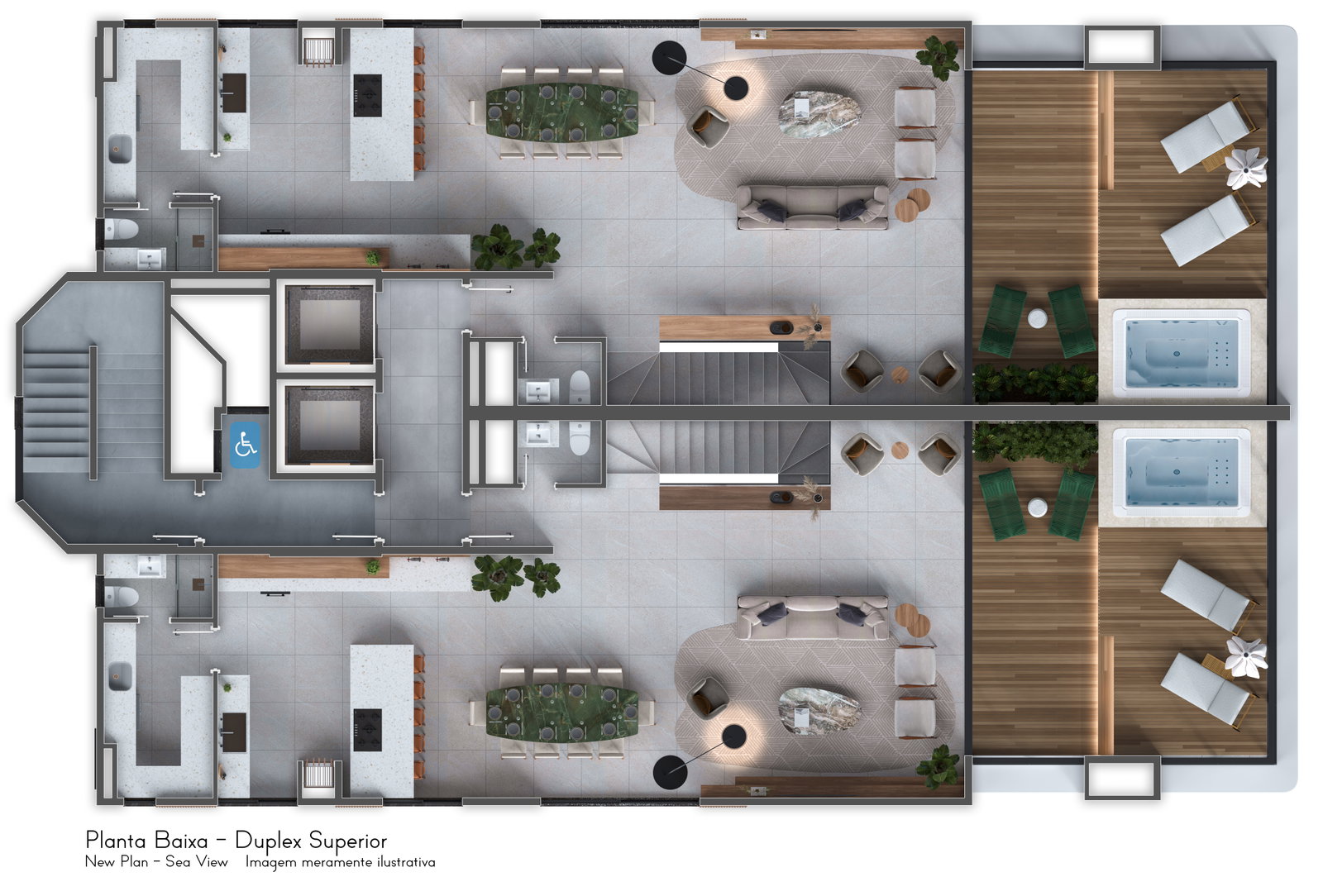 Planta 5 de Sea View