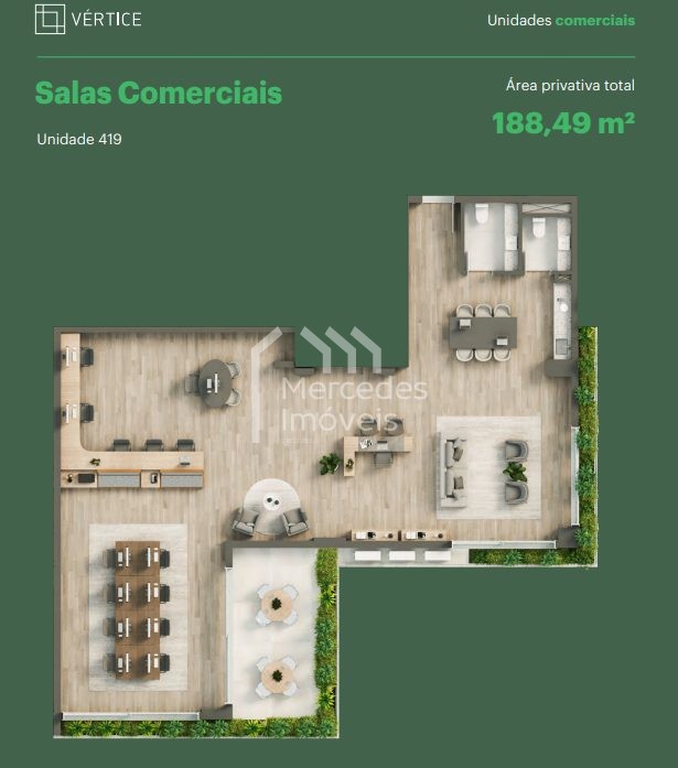 Foto 51 de Sala comercial à venda · Viva Park, Porto Belo