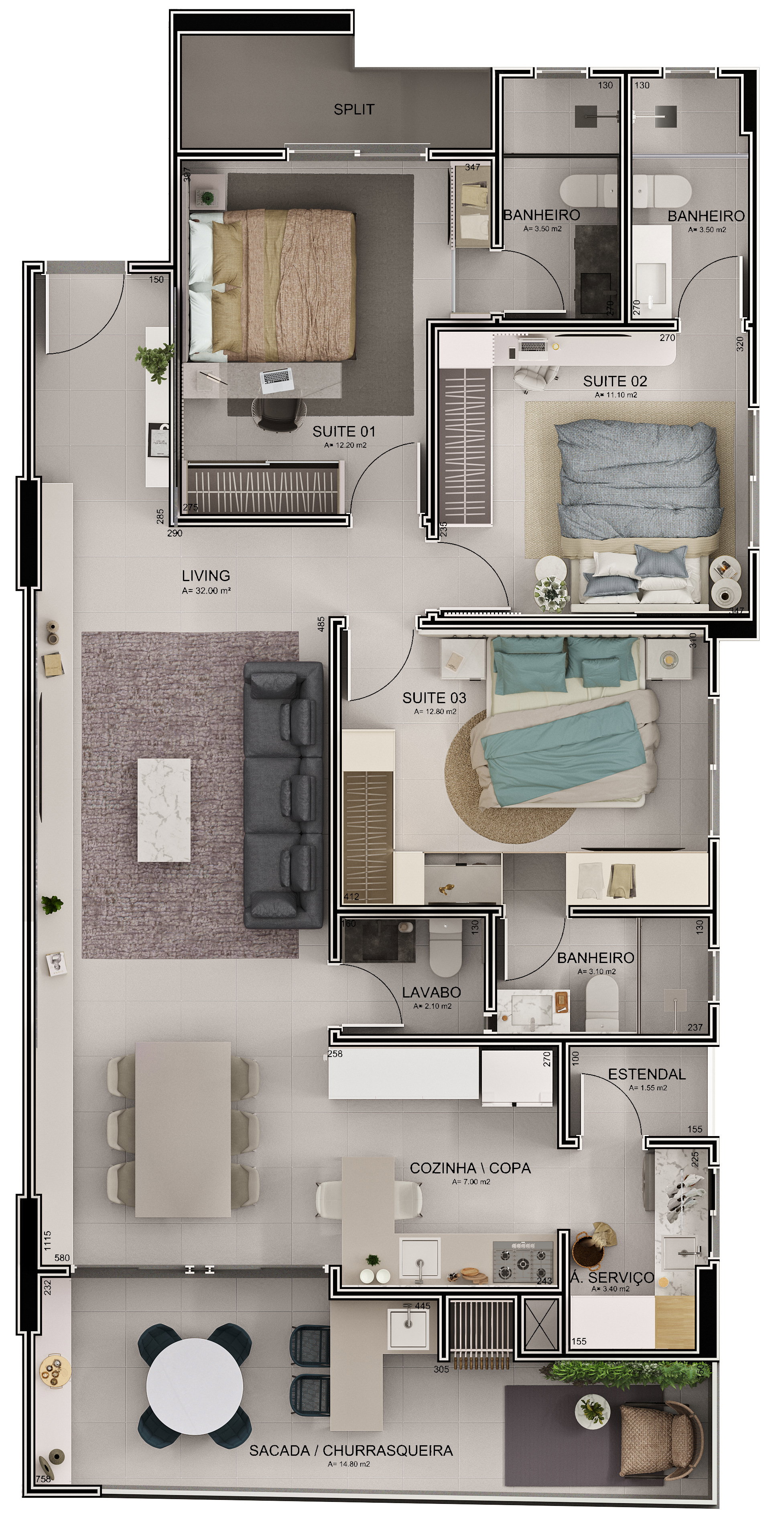 Planta 5 de Residencial Belize