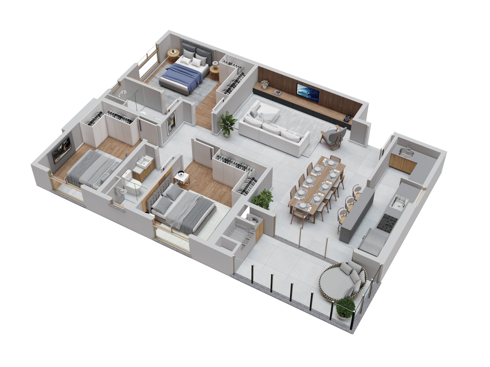 Planta 4 de Gran Giardino