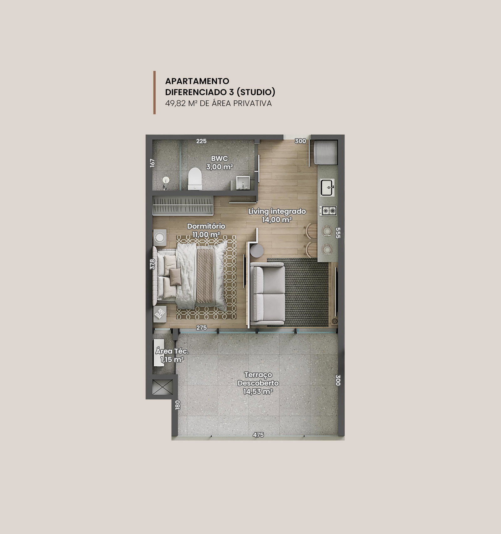 Planta 1 de Ravello Residence