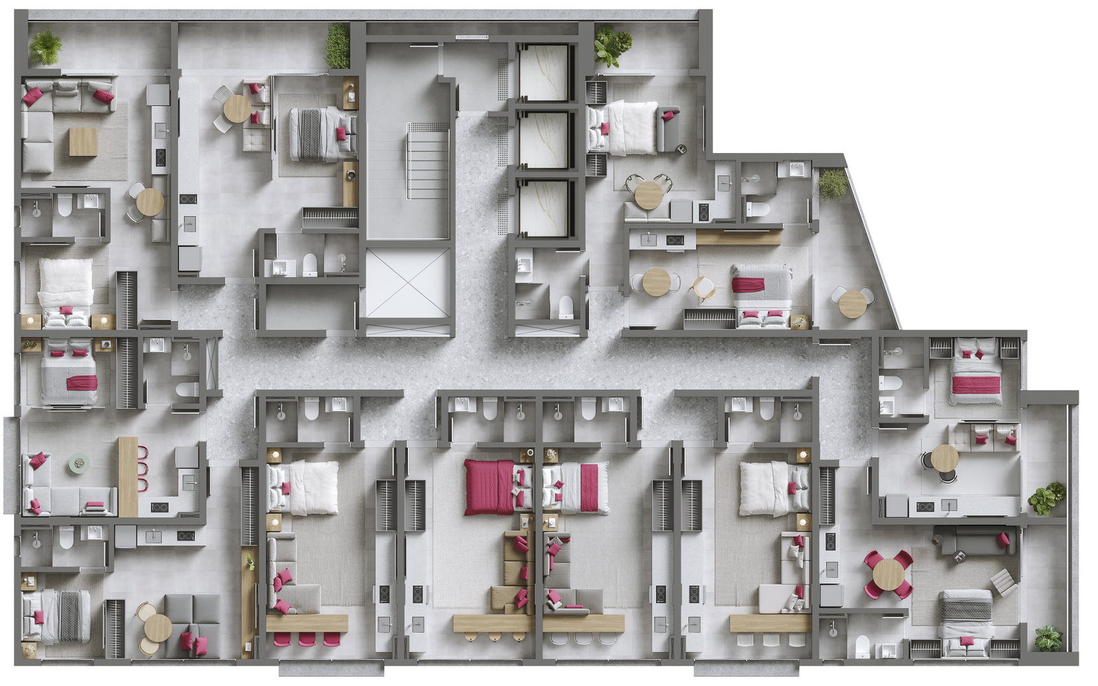 Planta 7 de TRS Amaro