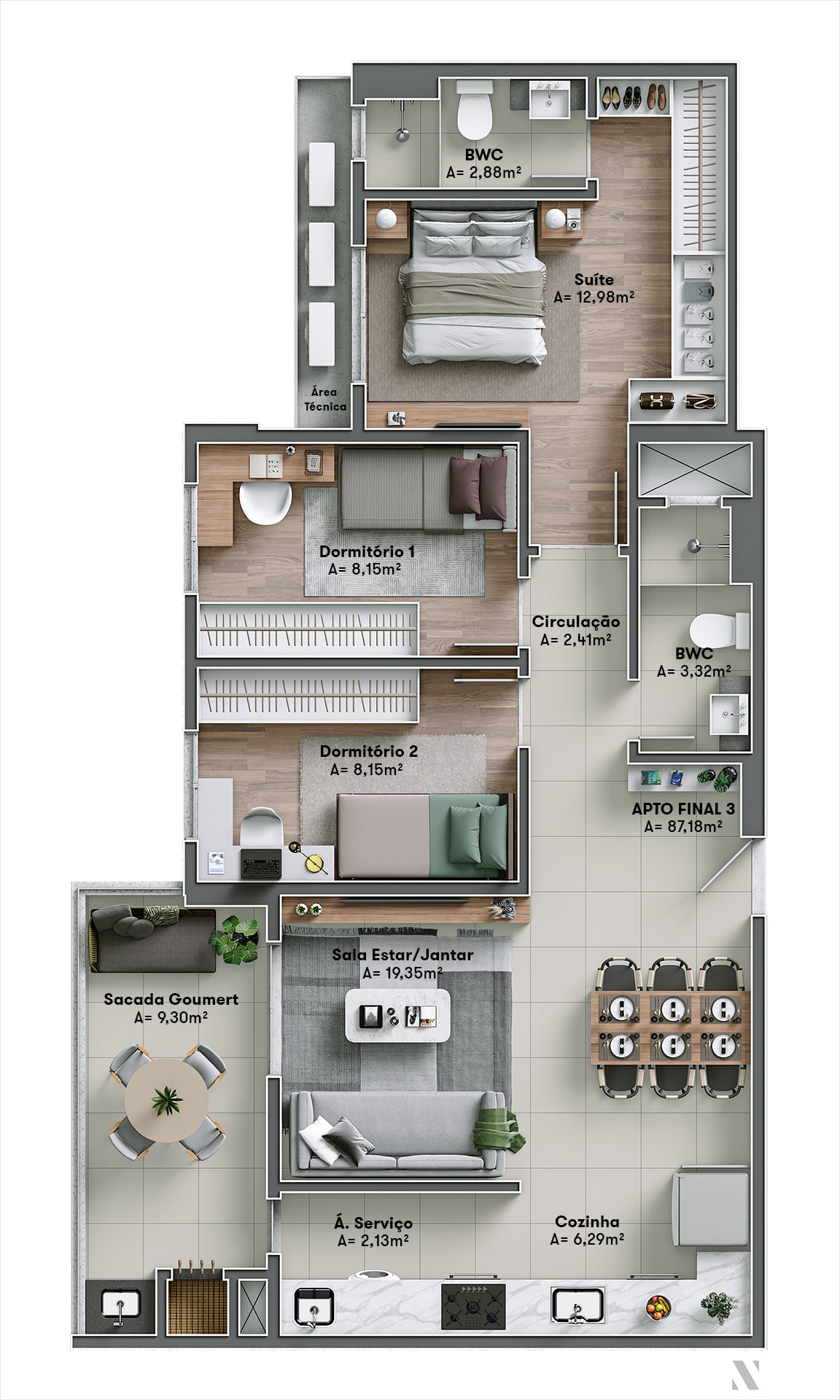 Planta 7 de Maggiore