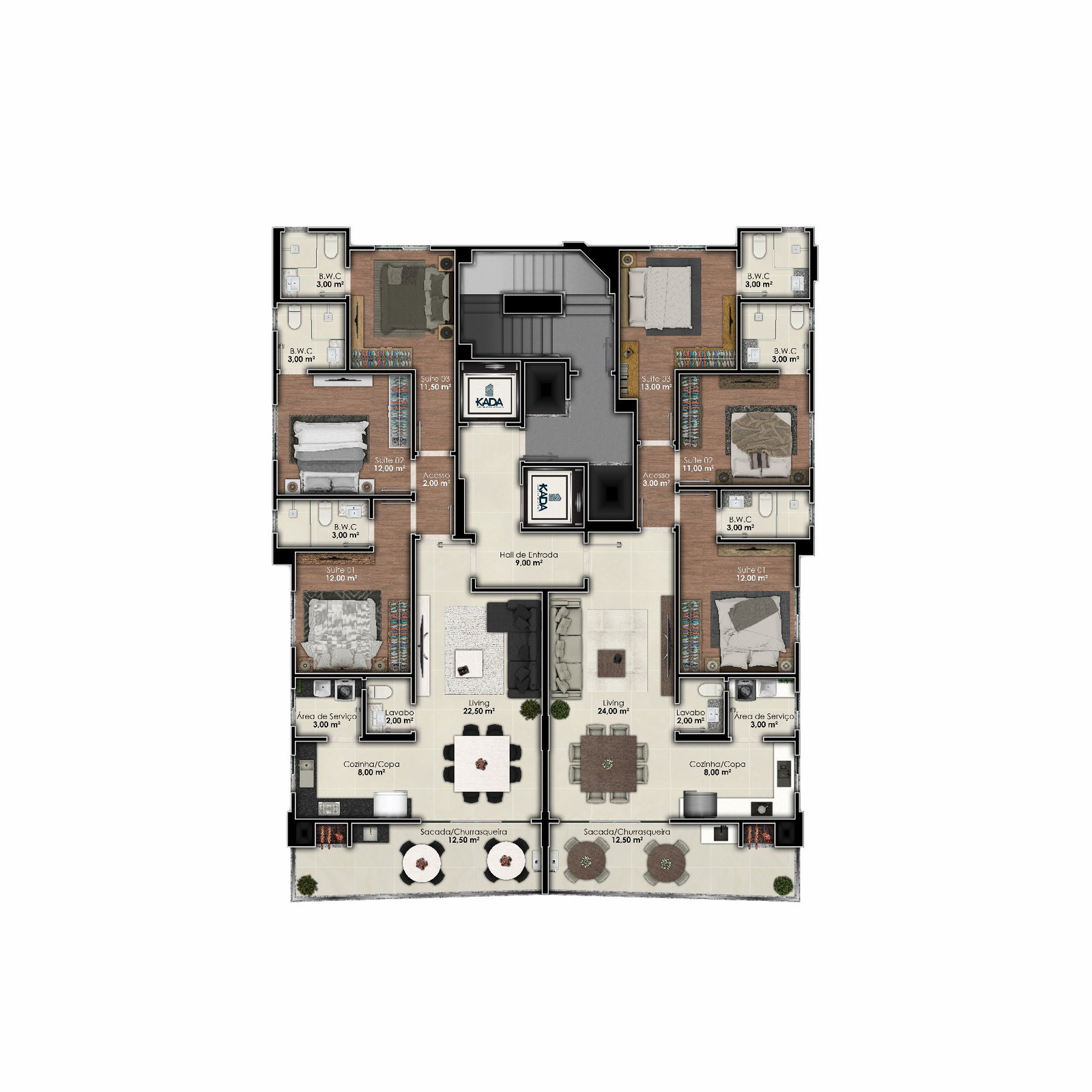 Planta 1 de Palazzo Parigi 1102