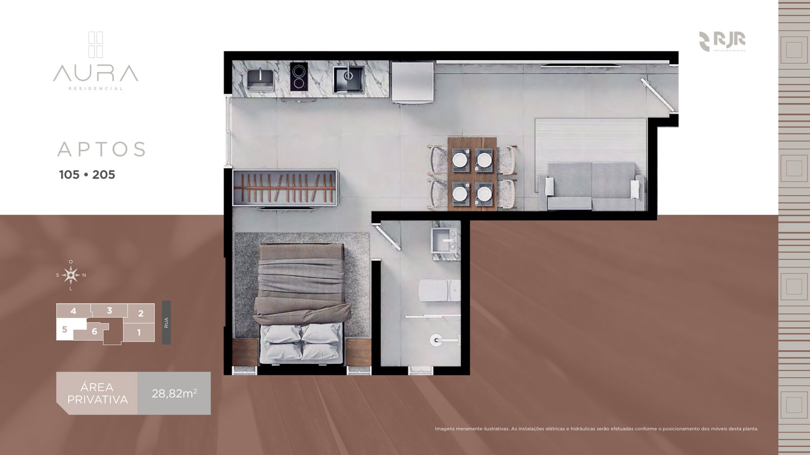Planta 3 de Residencial Aura