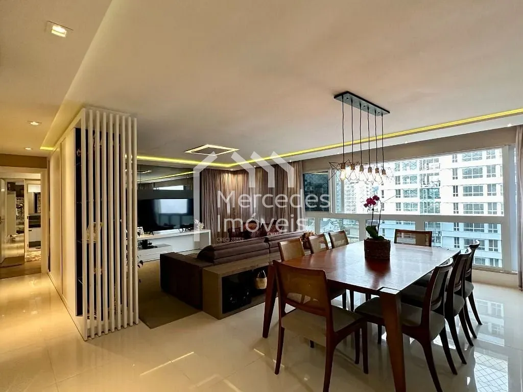 Foto 6 de Apartamento mobiliado com 1 suíte e 2 demi suites, à venda, 118 m² - Praia Brava - Itajaí/SC