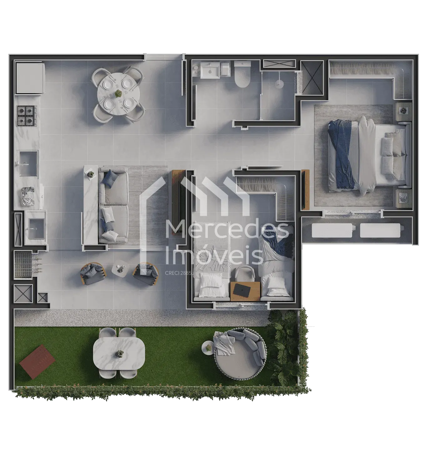 Foto 75 de Apartamento 2 dorms à venda · Cordeiros, Itajaí · URBAN CLUB
