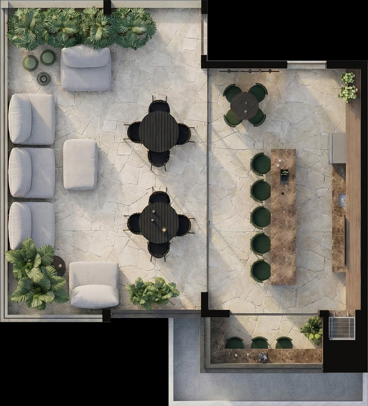 Planta 13 de West Line