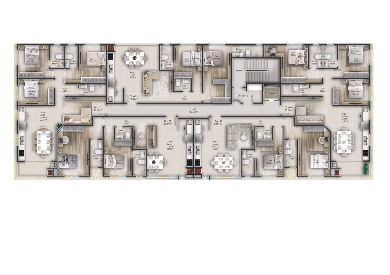 Planta 2 de Champs Élysées