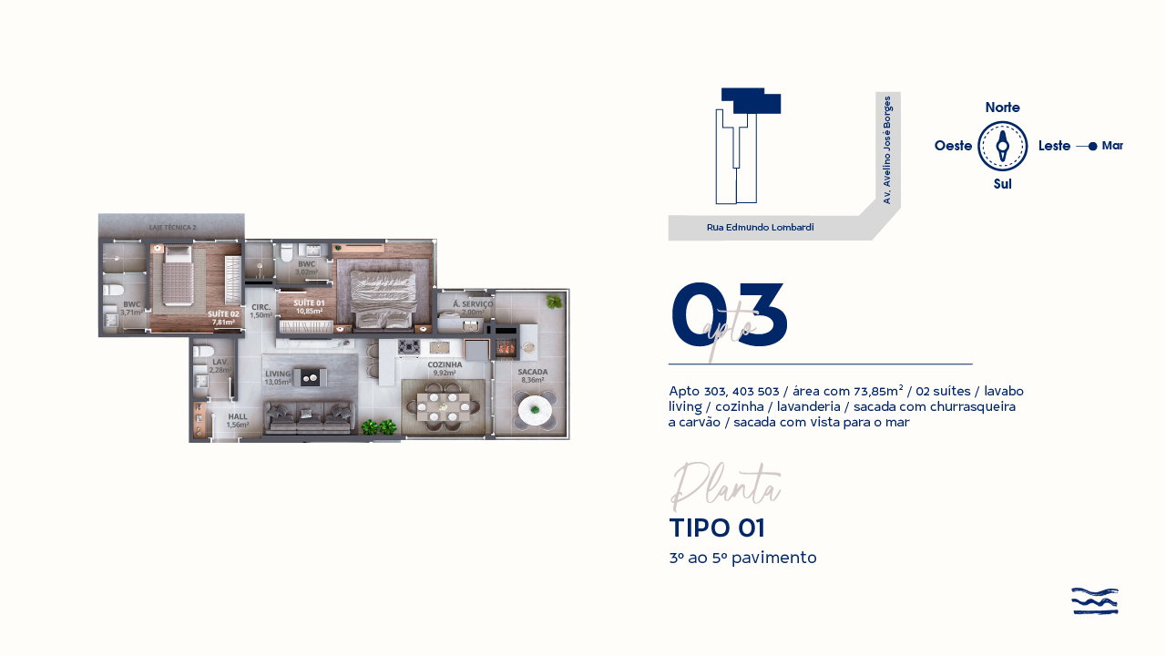 Planta 6 de Brisa Residence