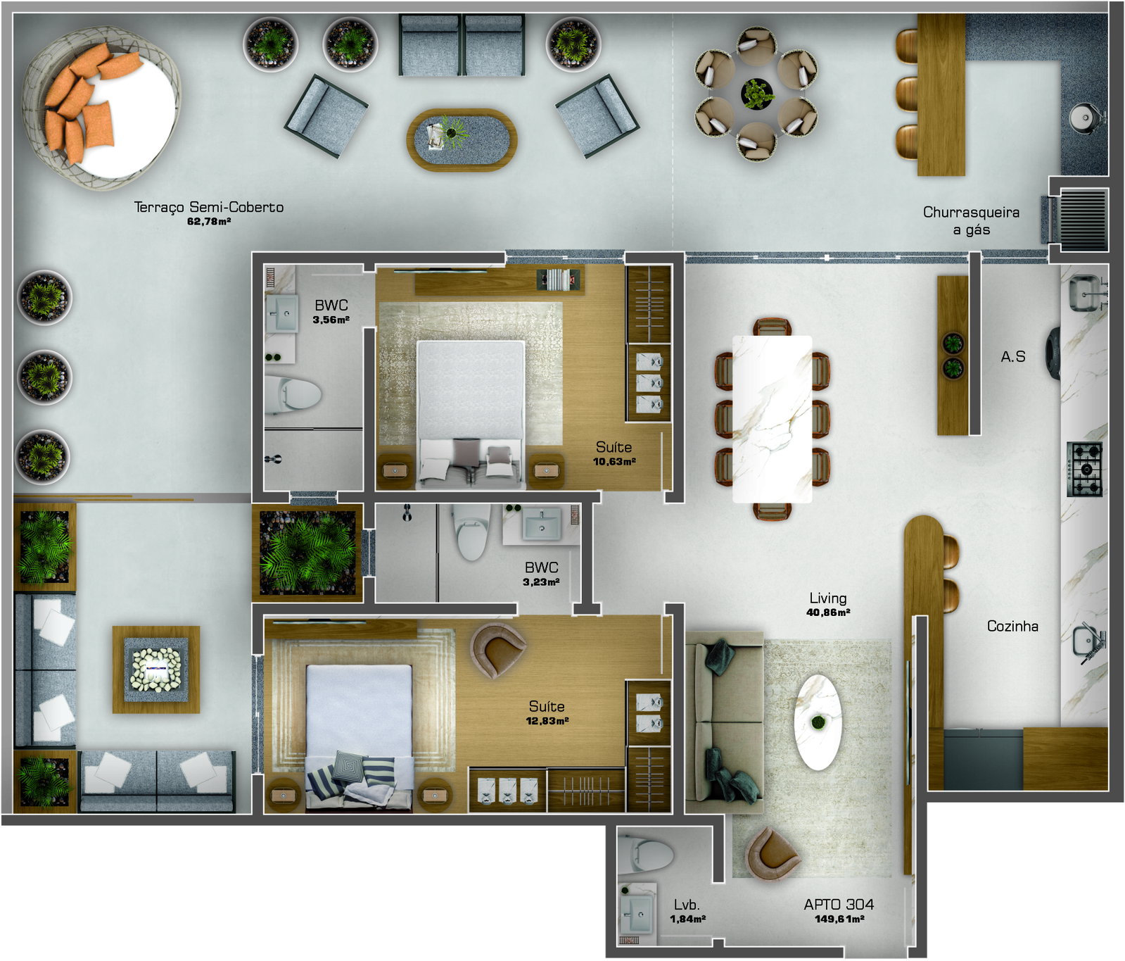 Planta 5 de Residencial Azzurra
