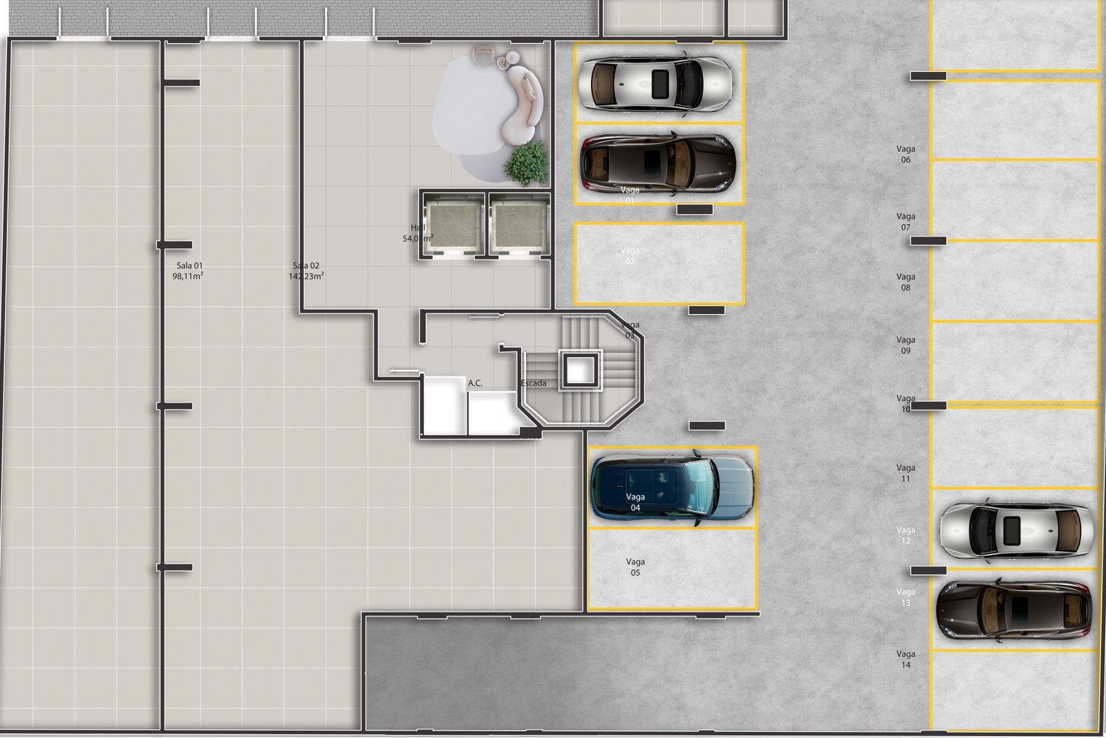 Planta 3 de Elifaz Residence