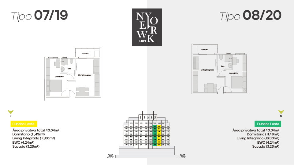 Planta 7 de New York Lofts