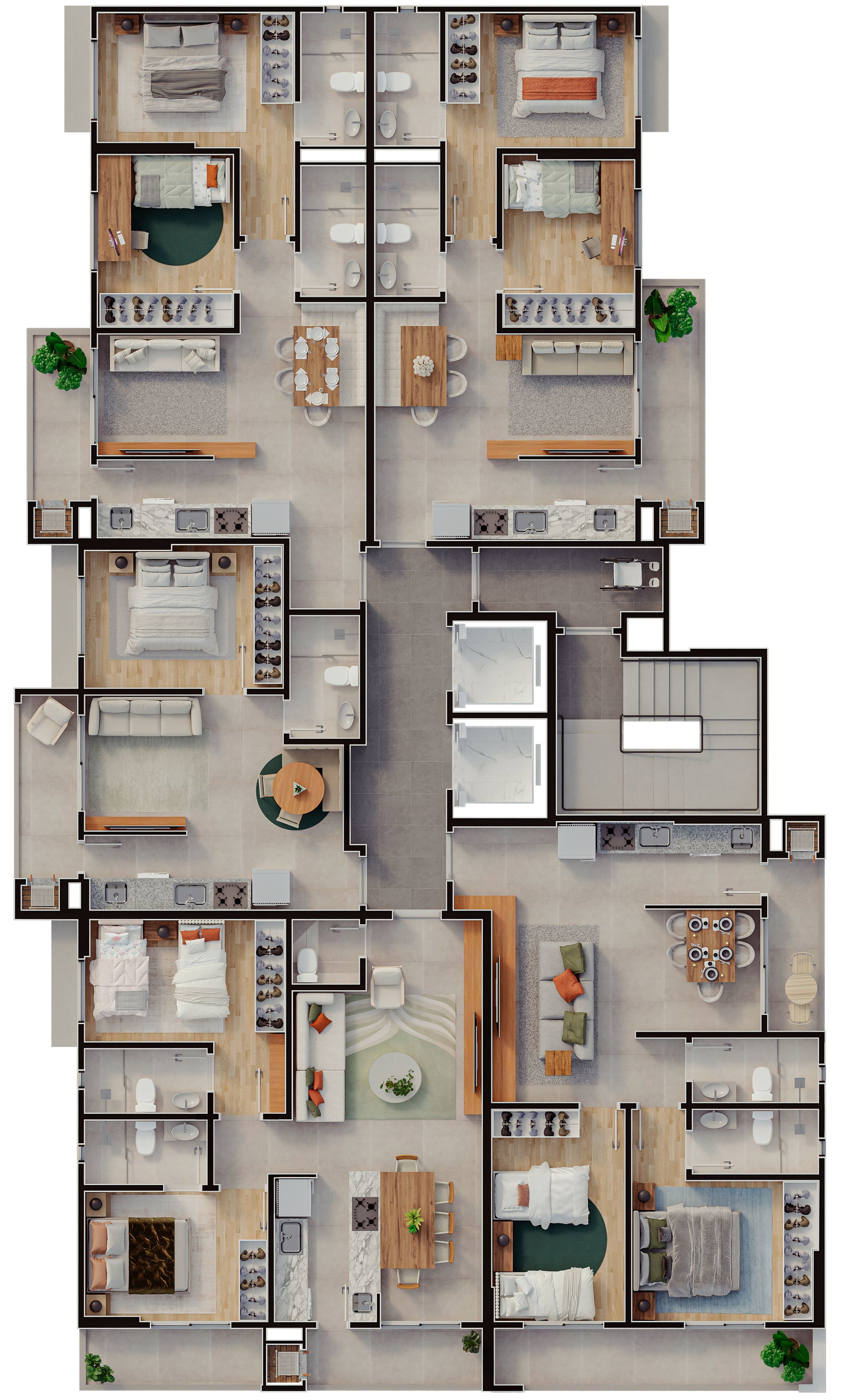 Planta 11 de Tajahy Residence