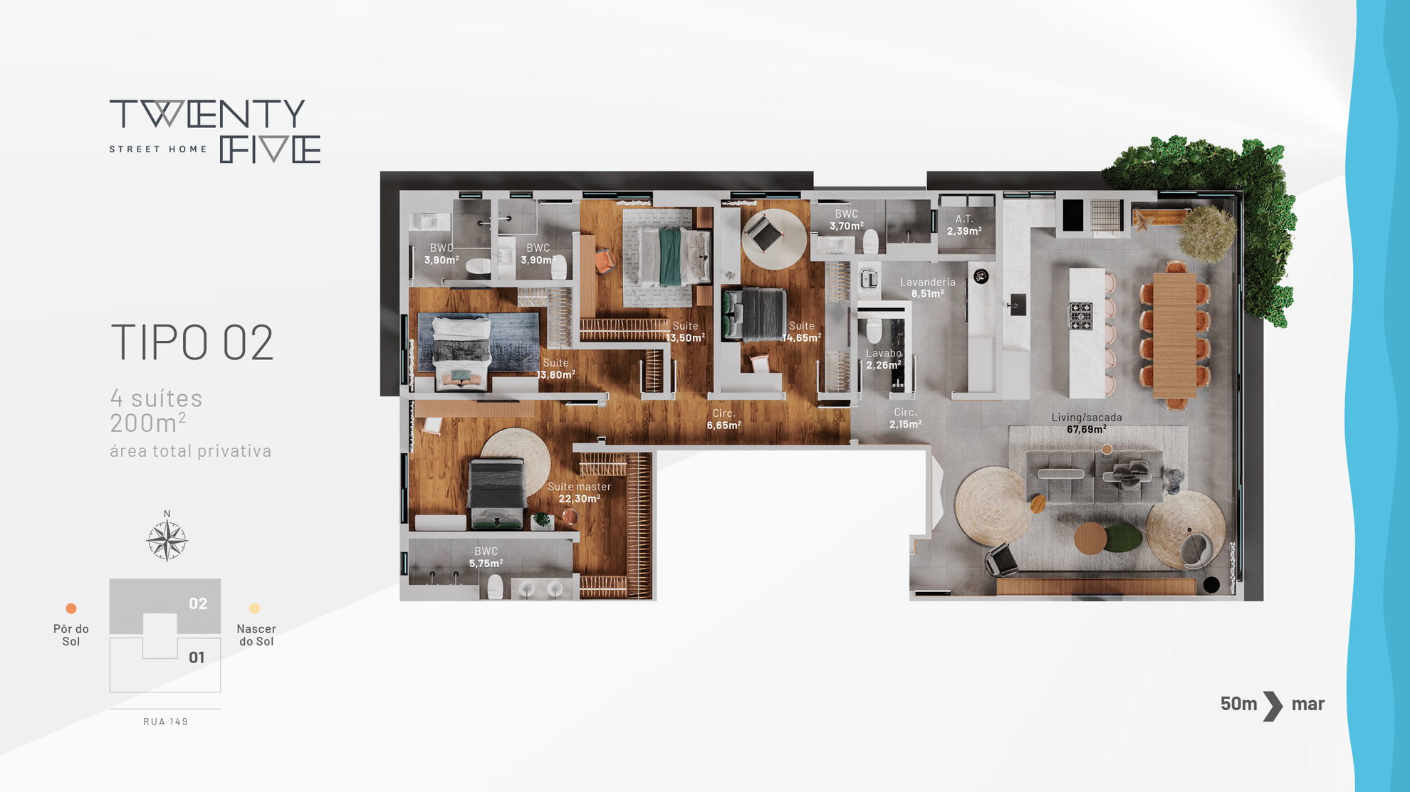 Planta 2 de Twenty Five Street Home