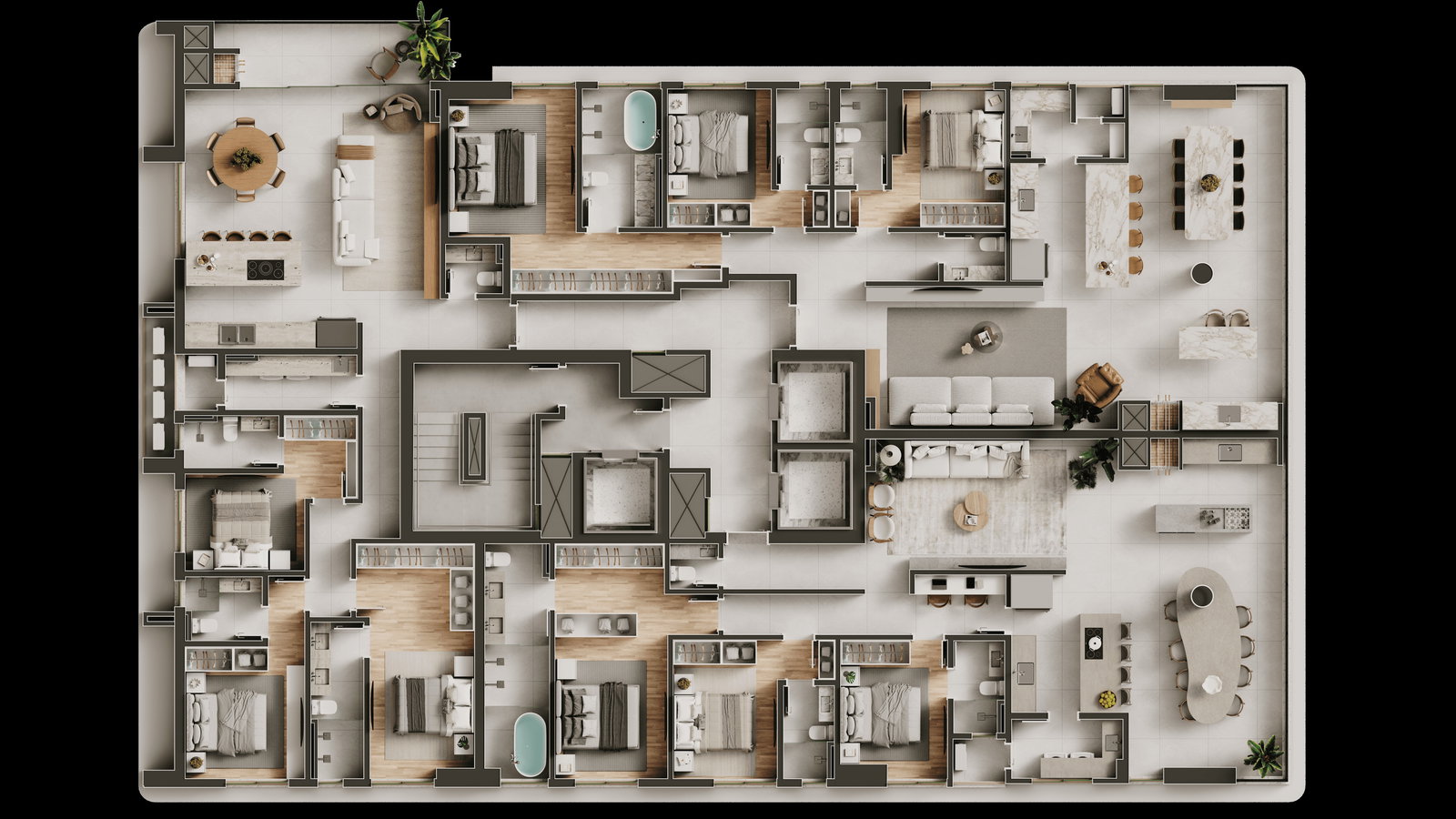 Planta 2 de Positano