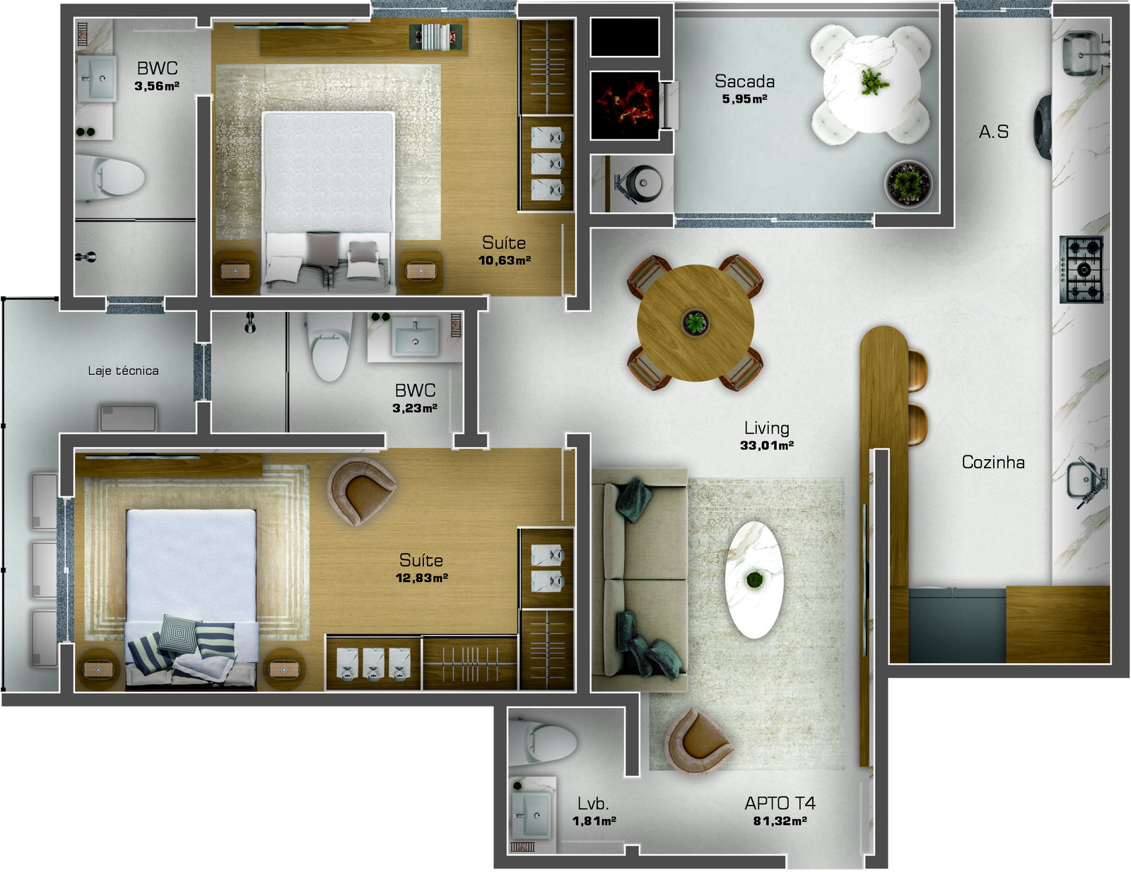 Planta 9 de Residencial Azzurra