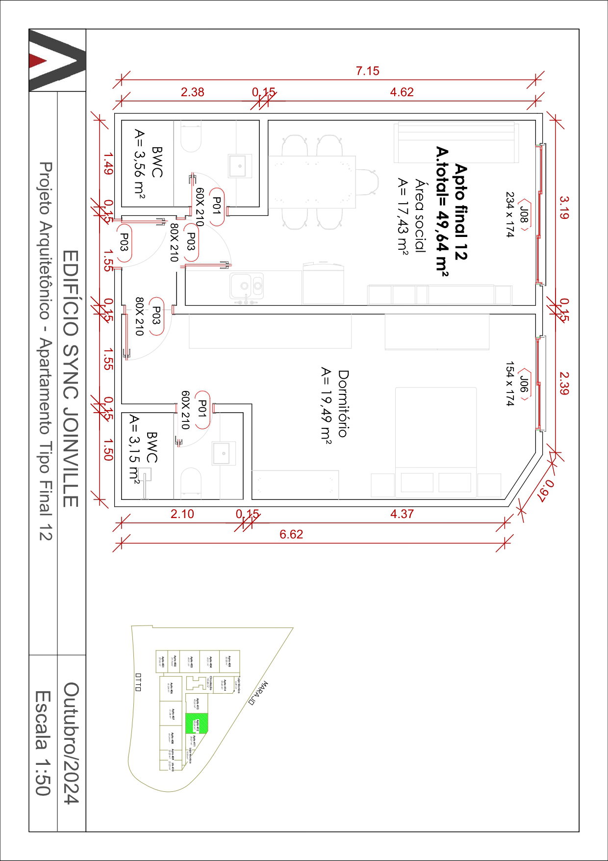 Planta 12 de Sync Joinville