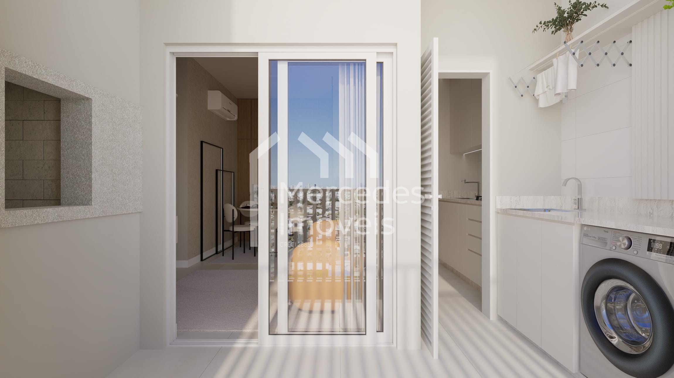 Foto 6 de Apartamento 1 suíte + 1 dorm à venda · Cordeiros, Itajaí