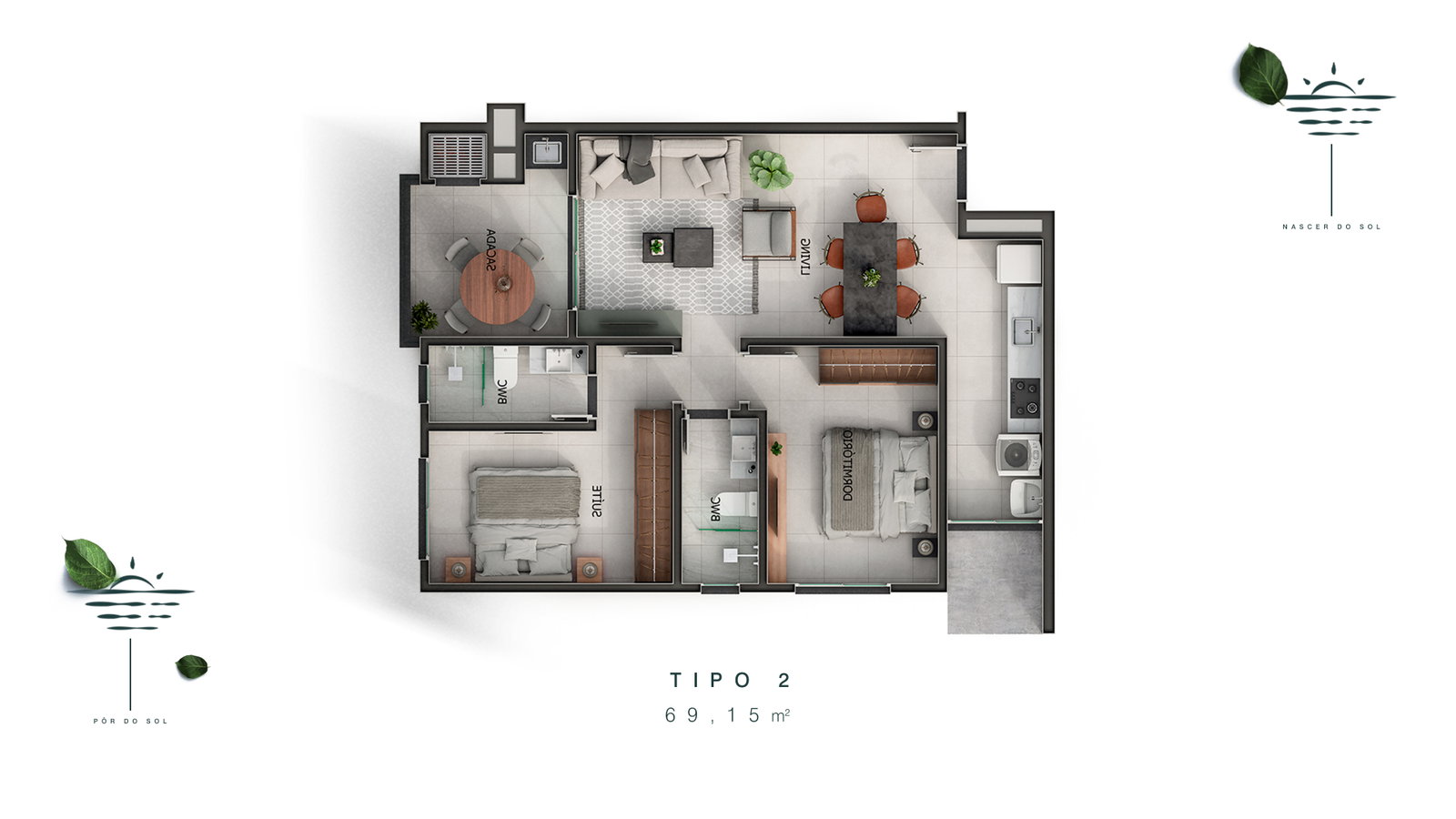 Planta 3 de Vive La Vie Residence