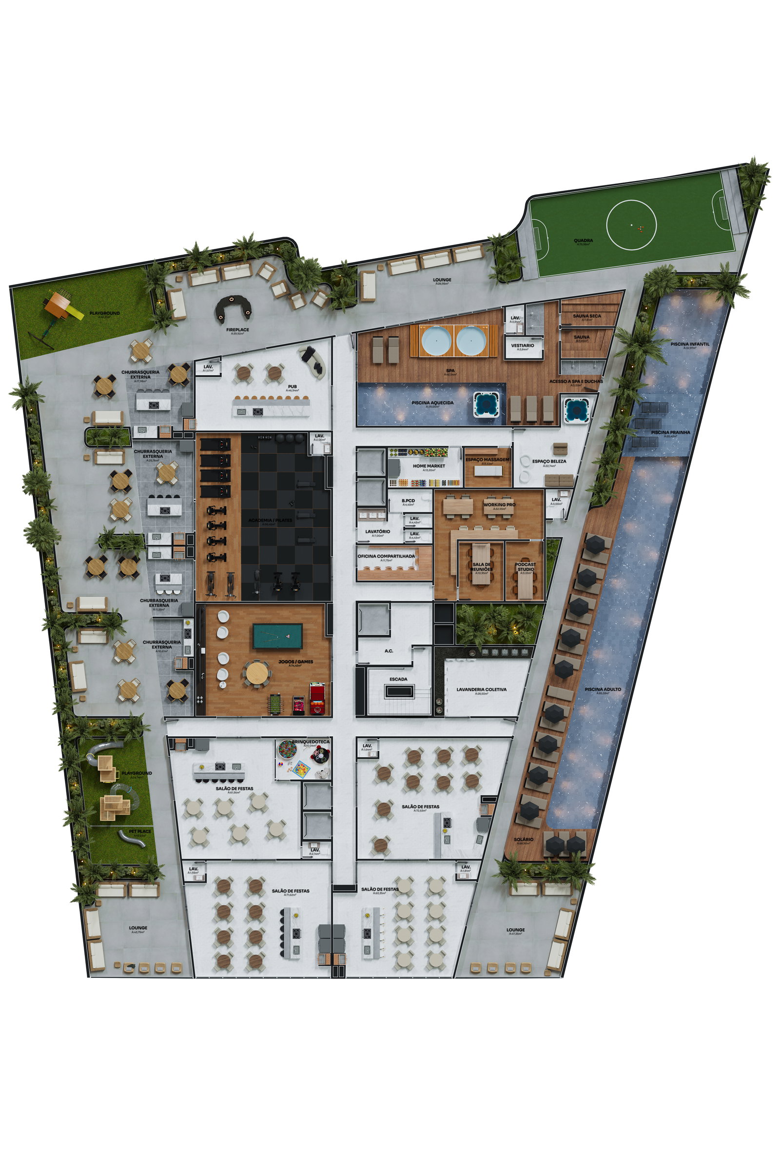 Planta 1 de Torre Del Mare