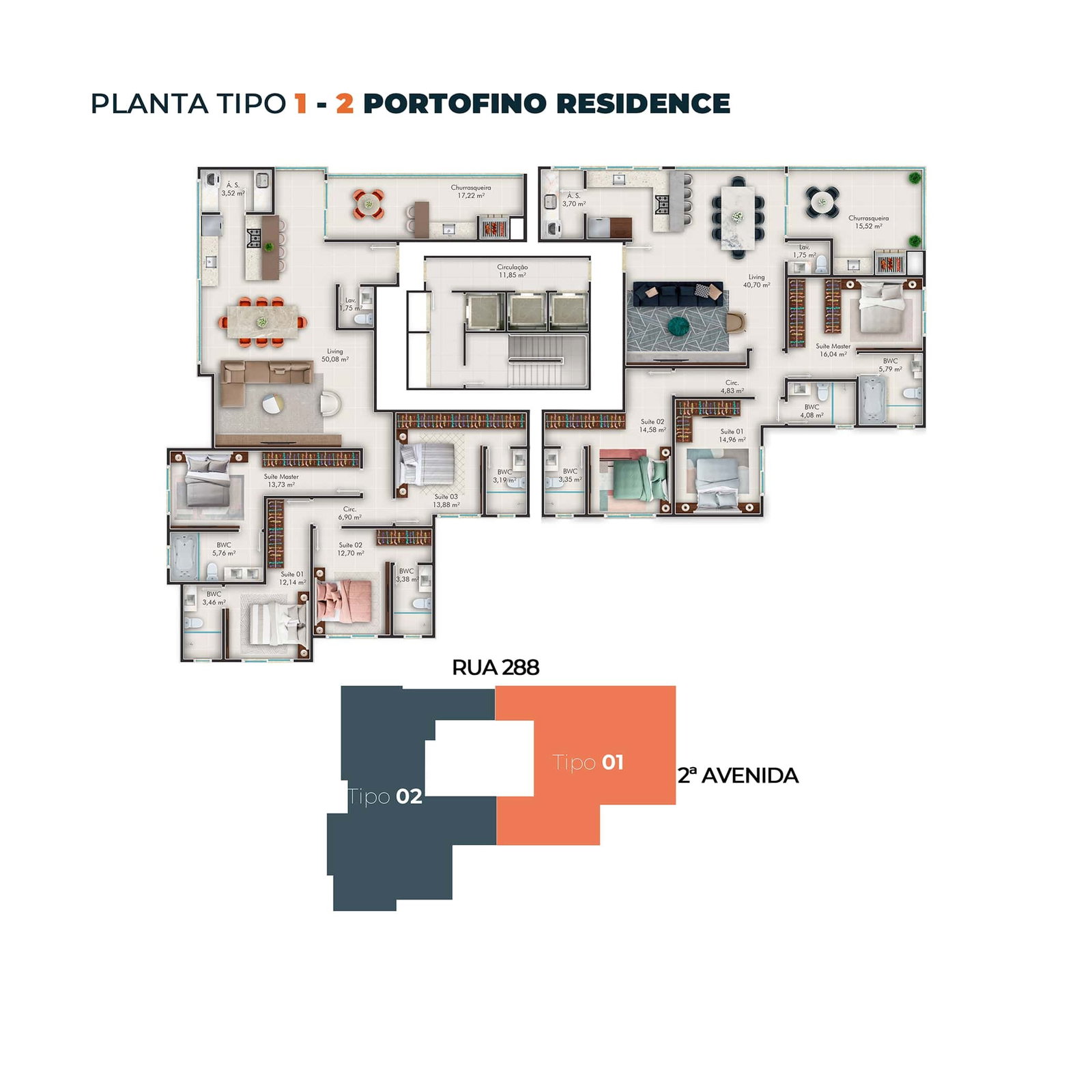 Planta 1 de Portofino