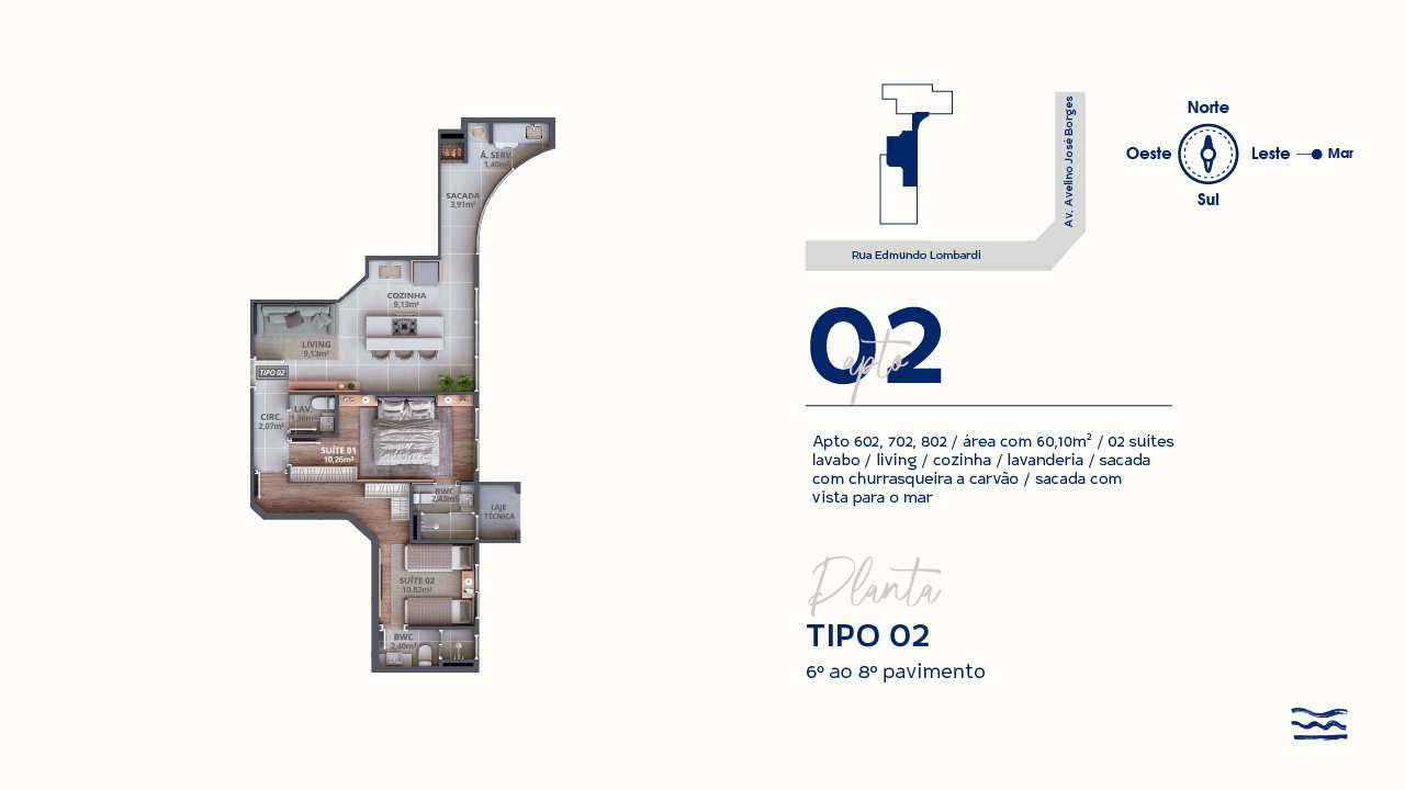 Planta 8 de Brisa Residence