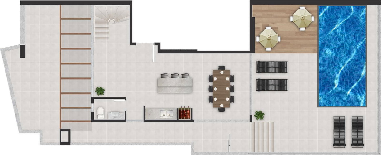 Planta 3 de Olimpia Residence