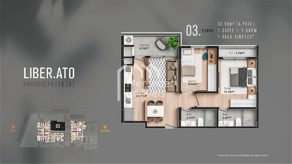 Foto 16 de Apartamento com 2 dormitórios à venda, 121 m² - São Judas - Itajaí/SC