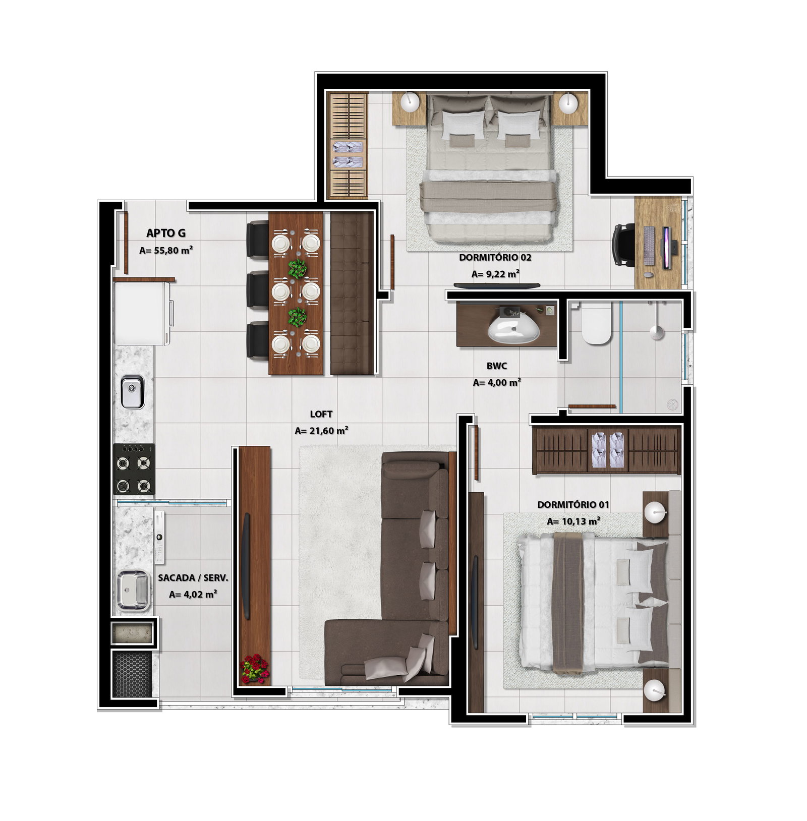 Planta 8 de North Brava