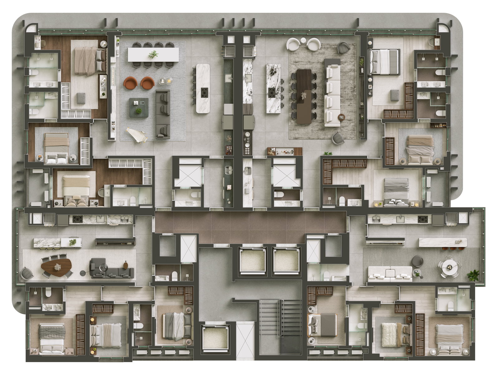 Planta 4 de Massimo