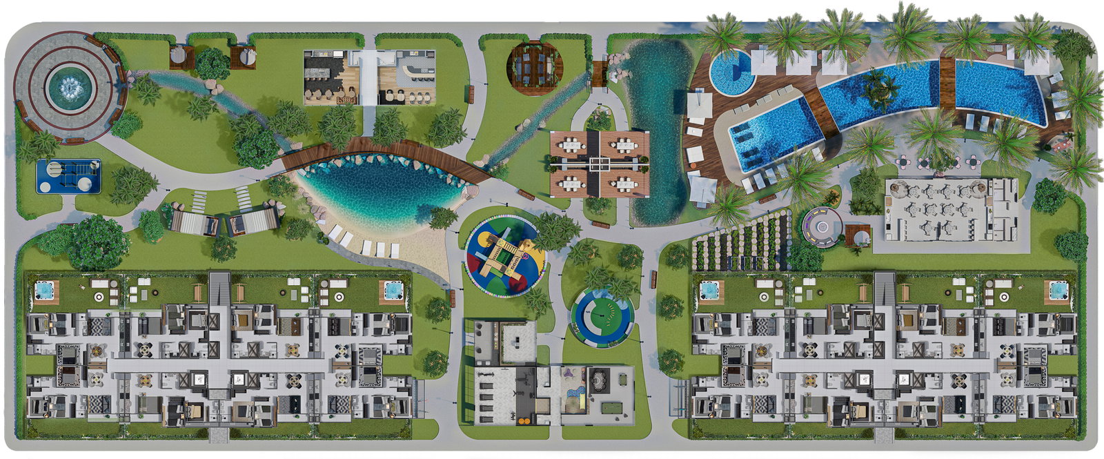 Planta 1 de Golden Sunset Residence