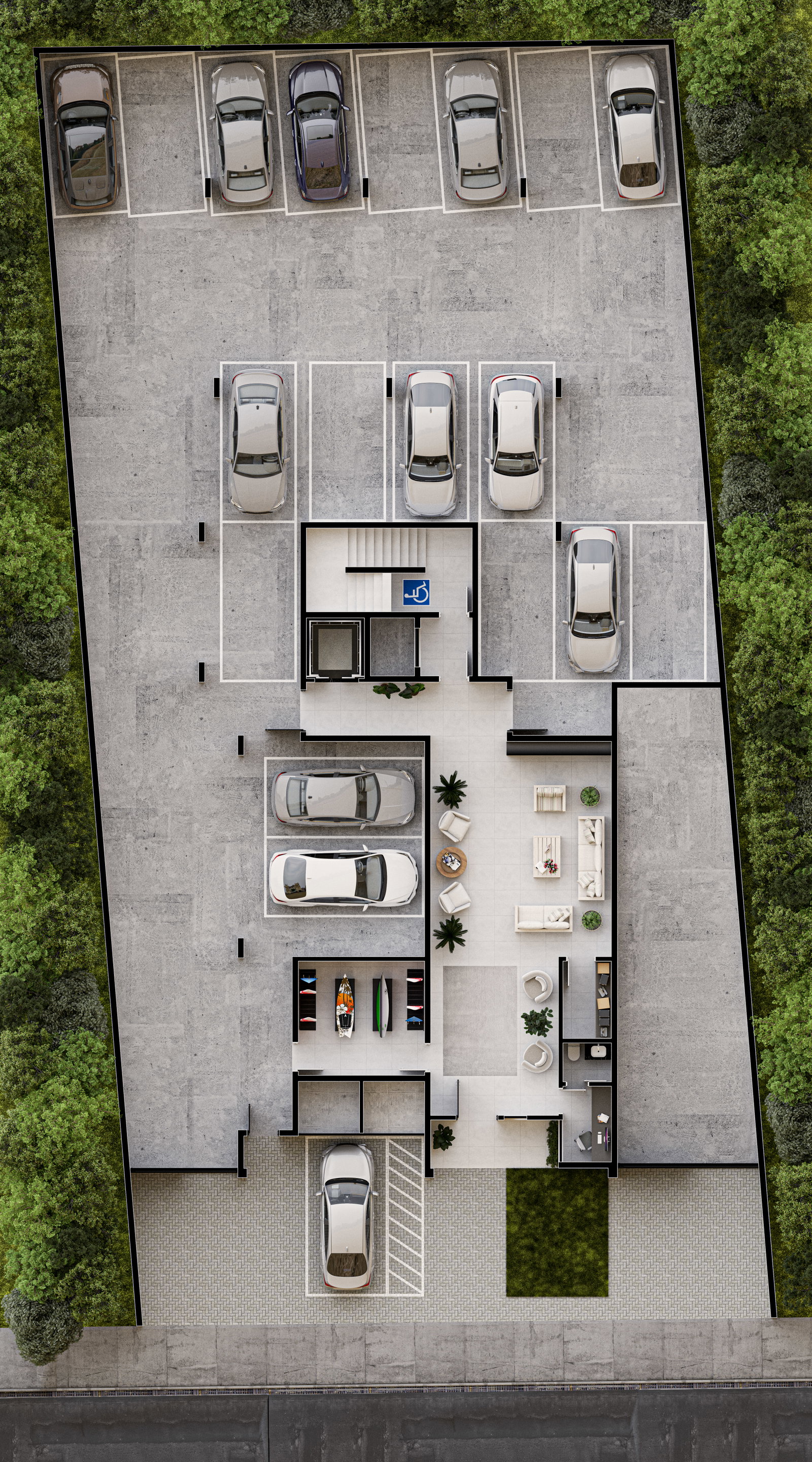 Planta 1 de Residencial Maranata