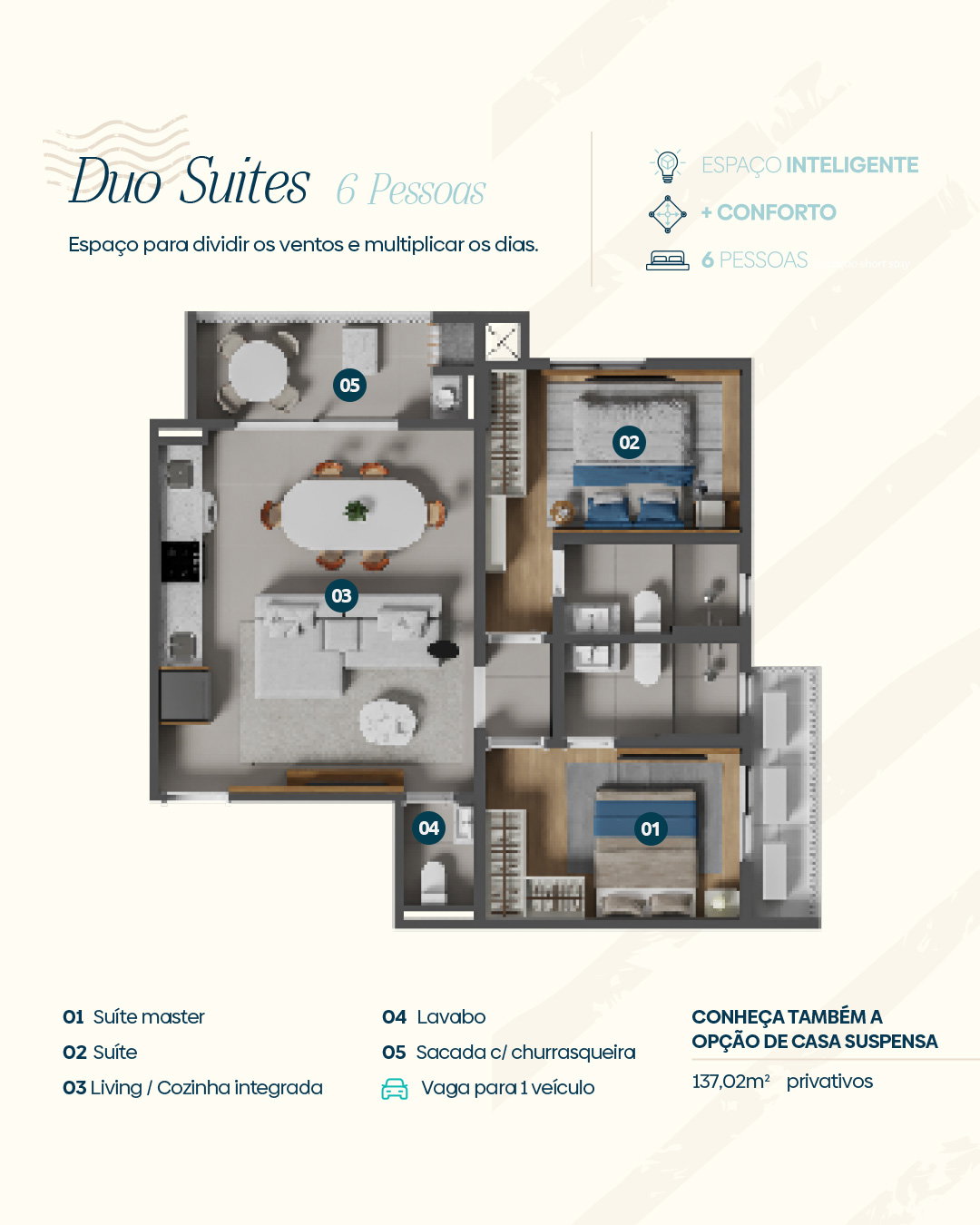 Planta 1 de Azure Palm Club