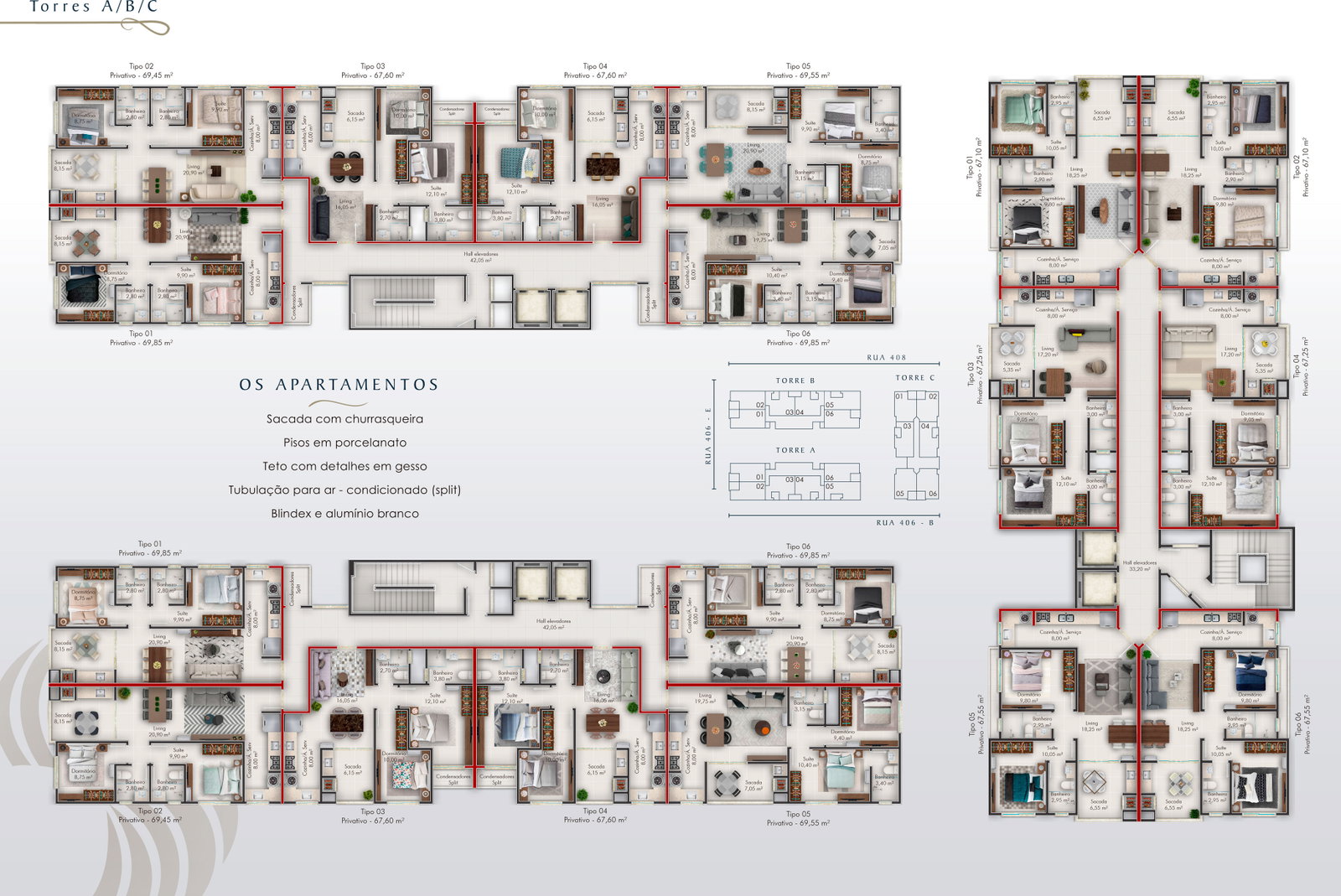 Planta 5 de Ilha Li Galli Residence
