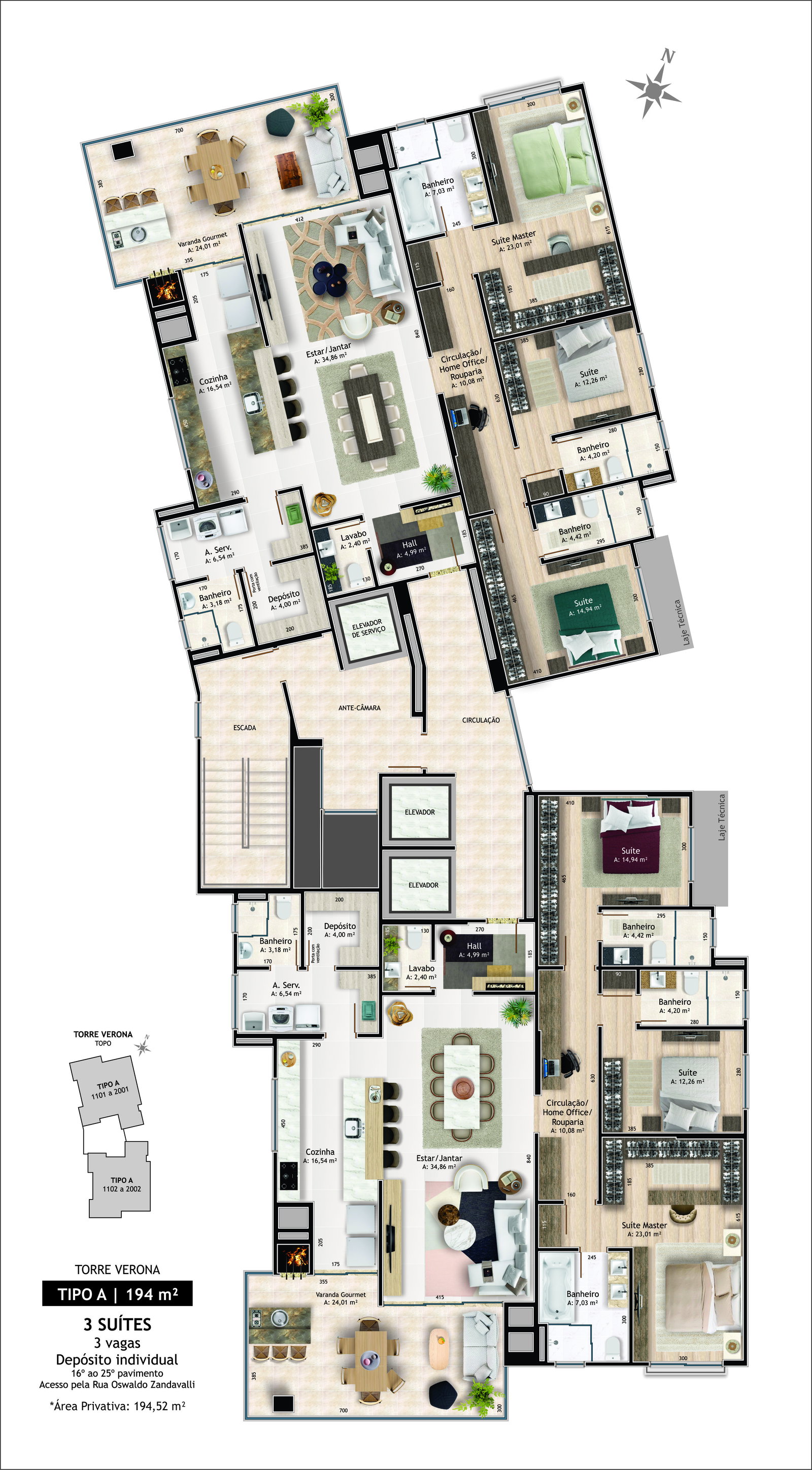 Planta 5 de Gran Villaggio Residencial
