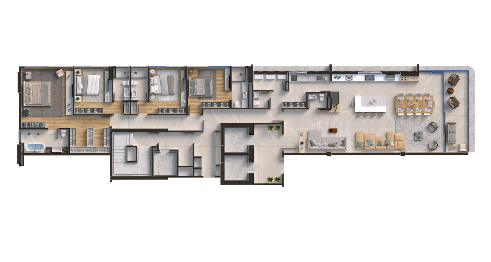 Planta 3 de Edify One