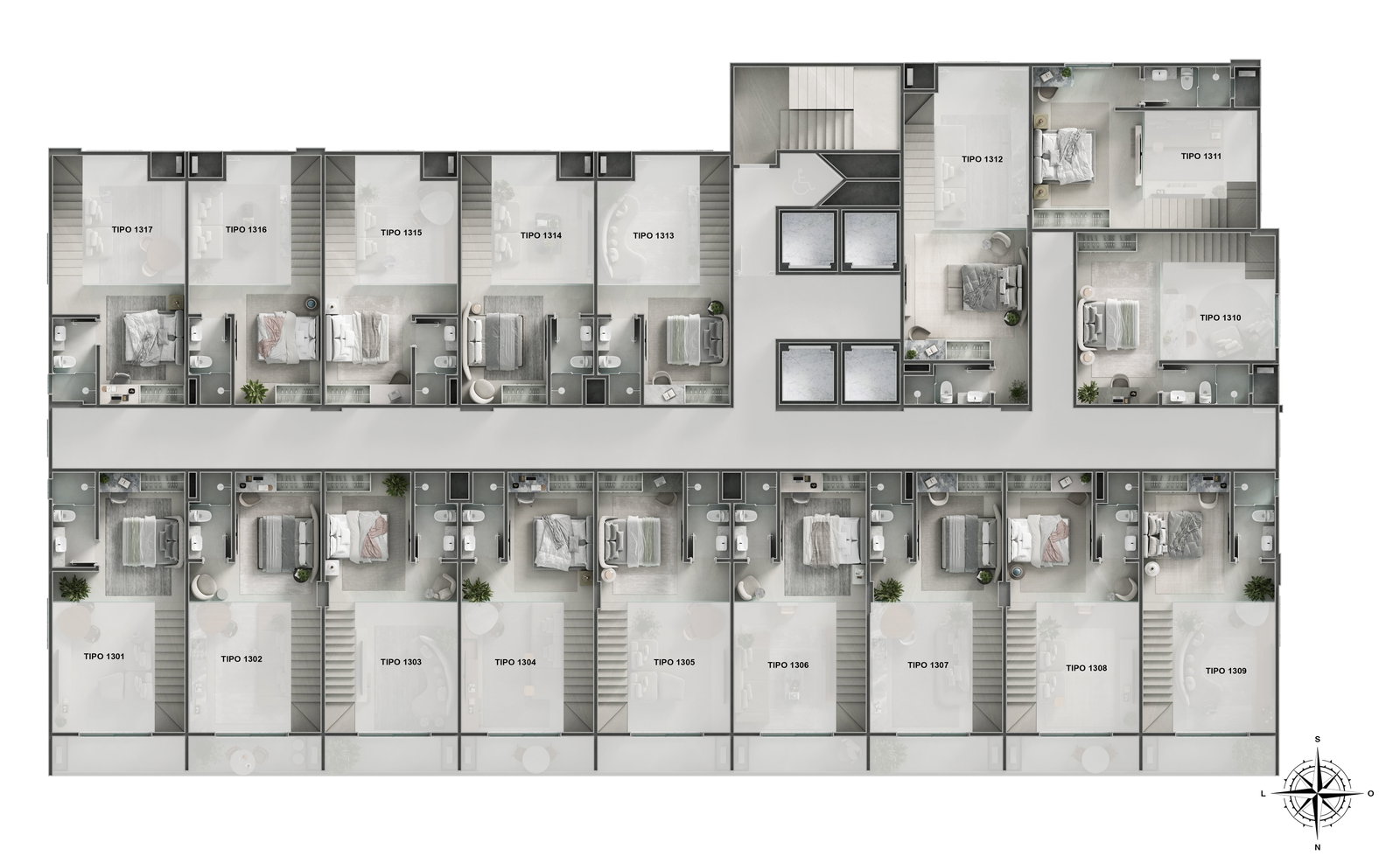 Planta 4 de Grand Lofts