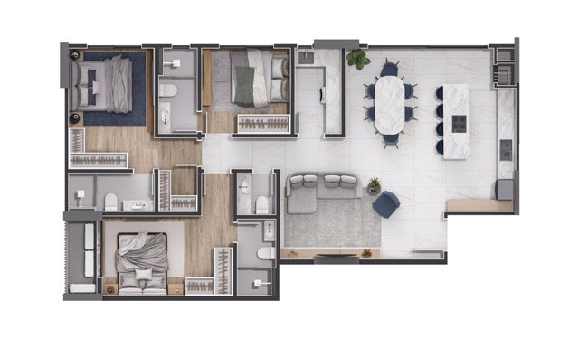 Planta 7 de Coastline