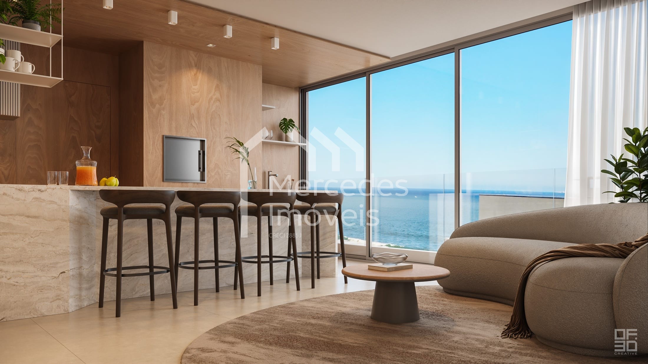 Foto 3 de Apartamento 3 suítes à venda · Praia Brava de Itajaí · BRAVA FASCINE