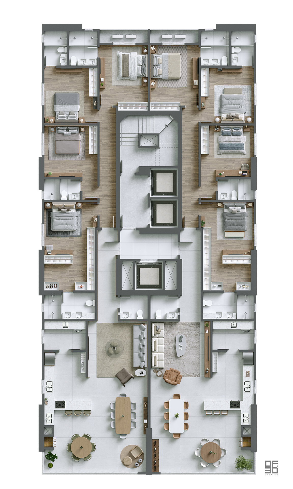 Planta 3 de Villa de Mônaco