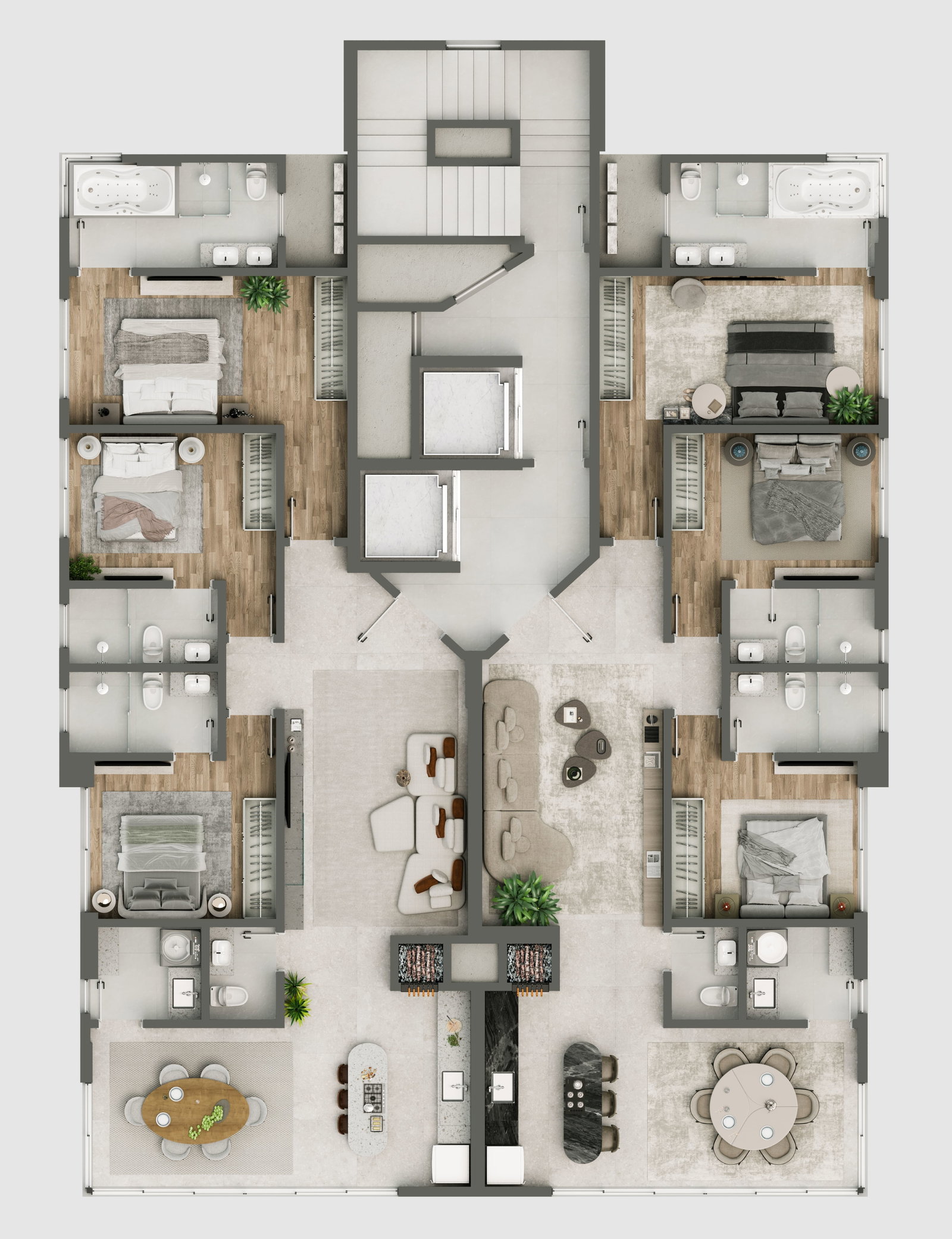 Planta 3 de Gran Tower