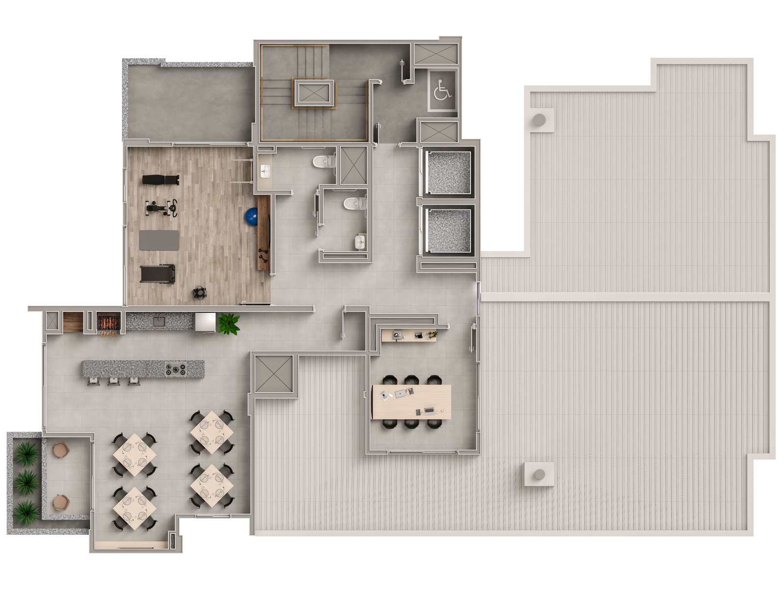 Planta 4 de Agave Residence