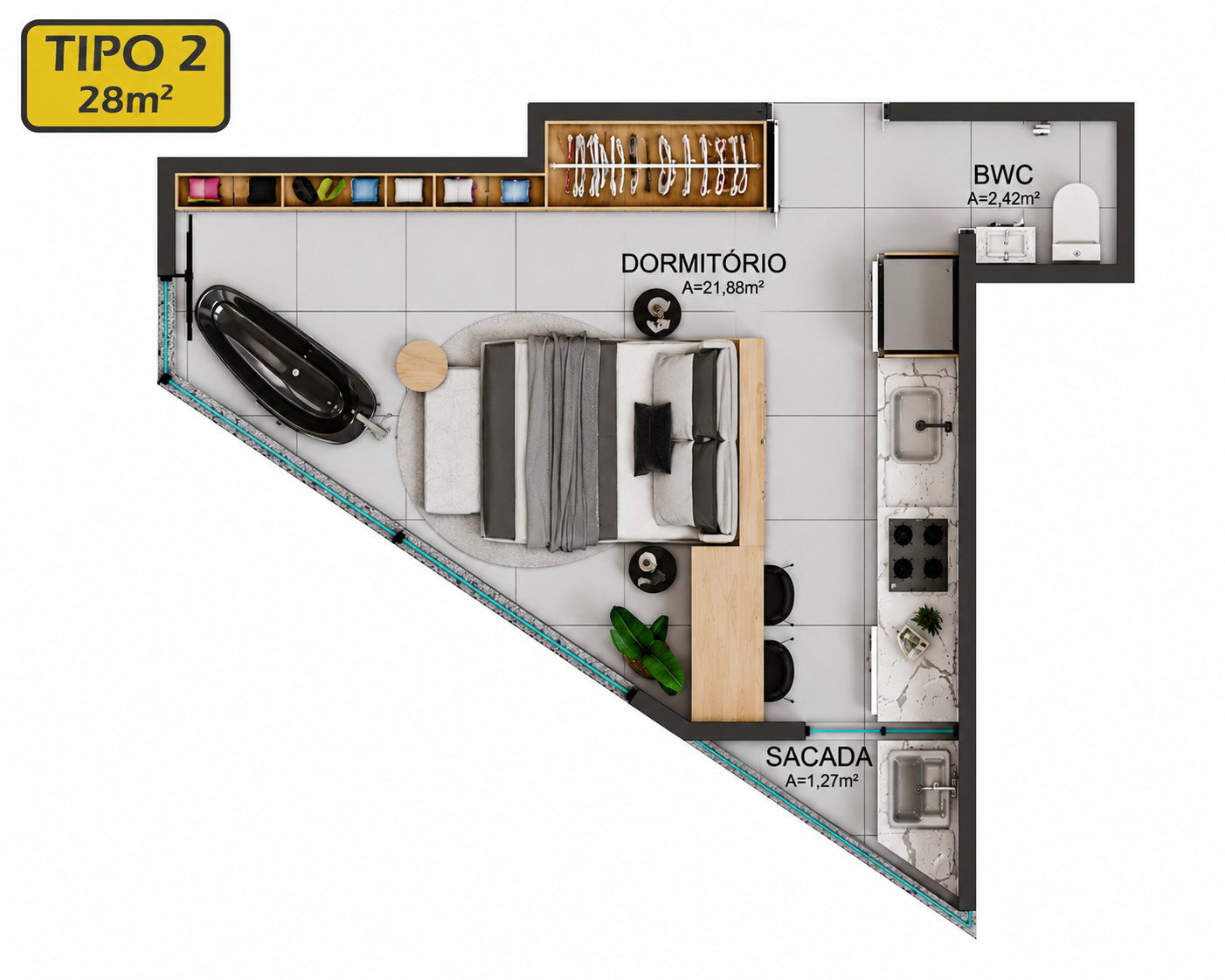 Planta 6 de Volt Tower