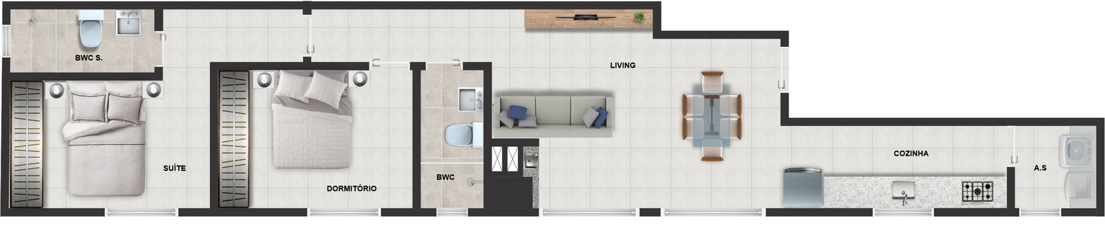 Planta 2 de Amazon Residence